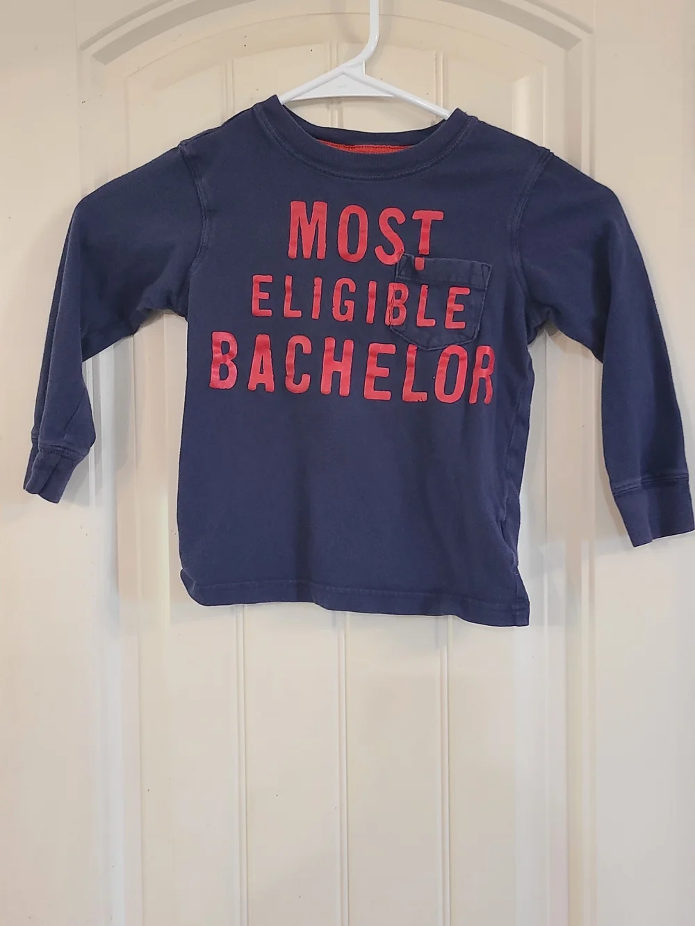 Carter's Navy Long-Sleeve Tee With